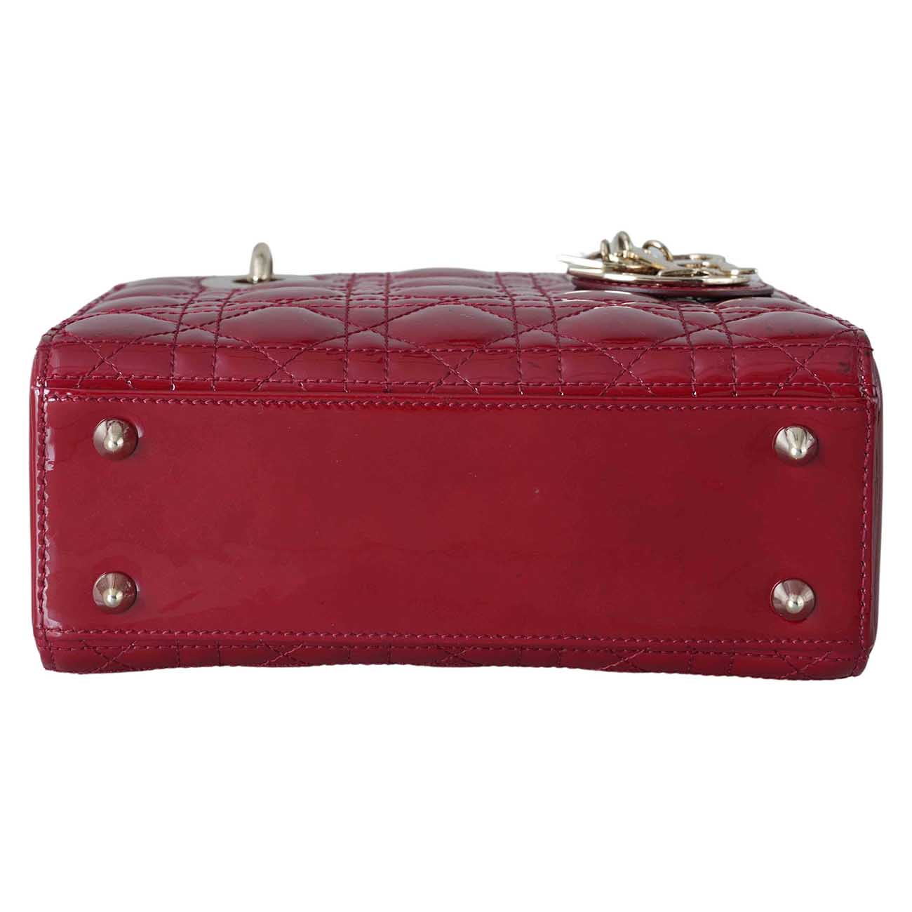 CHRISTIAN DIOR(USED)크리스찬디올 페이던트 레이디디올 스몰 백